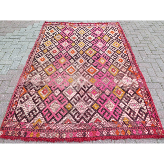 The Rug you are about to purchase is a Vintage Handmade Turkish Rug that is considered a collection piece due to its value...
