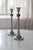 Art Deco Candleholders in Pewter and Brass, Sweden, 1930s, Set of 2 For Sale - Image 4 of 9