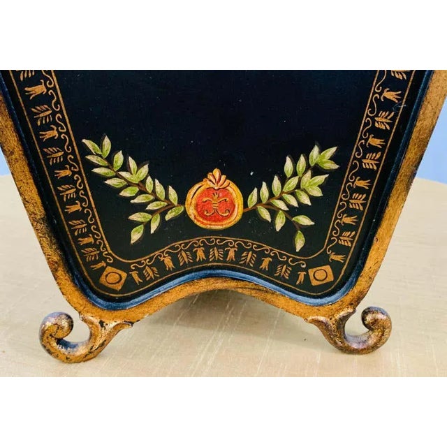 A Hollywood Regency Style Magazine Rack For Sale - Image 12 of 13