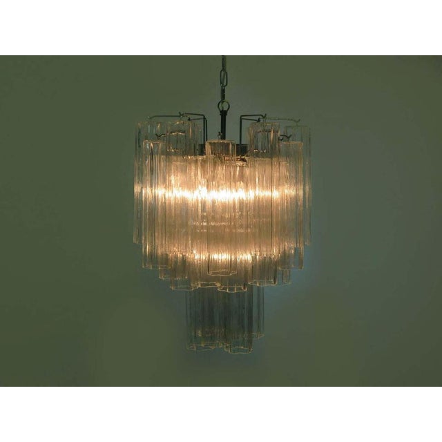 Toni Zuccheri Tronchi Chandeliers in the style of Toni Zuccheri for Venini, Set of 2 For Sale - Image 4 of 8