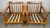 Pair of Vintage Walnut Spindle-Back Lounge Chairs For Sale - Image 11 of 12