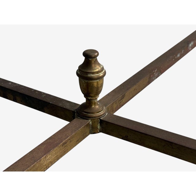 LaBarge, German Modern, Console Table, Brass, Glass, Germany, 1970s For Sale - Image 11 of 12