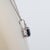 Metal Minimalist Blue Sapphire Pendant With Earth Mined Diamond Accent: Solid 14k Gold For Sale - Image 7 of 8