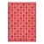 10x14 Modern Swedish-Style Flatweave Wool Rug – Terracotta & Crimson Geometric For Sale