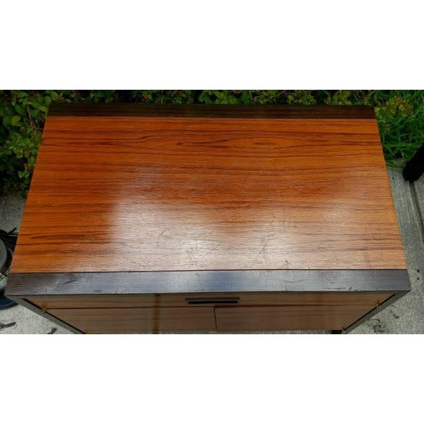 Mid-Century Modern Mid-Century Modern Harvey Probber Mahogany & Rosewood Cabinet For Sale - Image 3 of 6