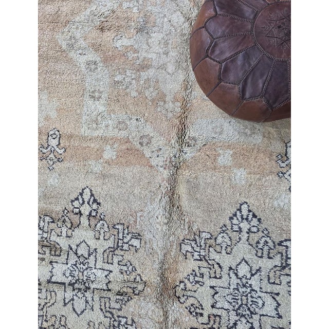 Textile Moroccan Vintage Area Rug - 11.8 X 6.2 Ft For Sale - Image 7 of 8