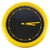 1980s Vintage Yellow Wall Clock in Plastic, Italy, 1980s For Sale - Image 5 of 5