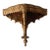 Italian Style Giltwood Hanging Wall Bracket Shelf Sconce Mid-Century Vintage For Sale