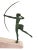Marcel Bouraine / Demarco, Art Deco Hunting Atlanta or Diana Figure with Antelope, 1920s, Metal on Stone Base For Sale - Image 3 of 9
