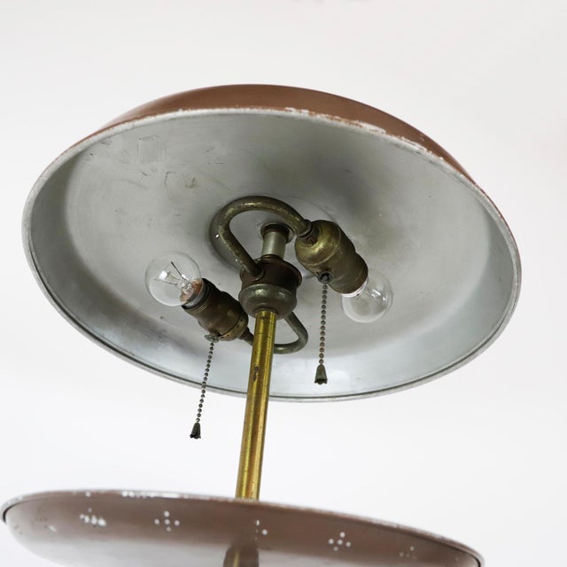 Art Deco Floor Lamp. Brass Details, circa 1930s For Sale - Image 16 of 16