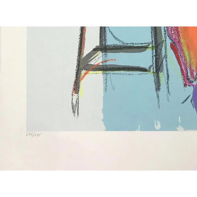 Serigraph on paper. Hand signed and numbered by the artist. Image size approx 28.5 x 21 inches. Edition of 275. Artwork is...