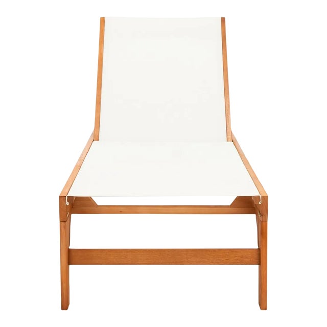 Ralden Sunlounger - Natural/Beige For Sale