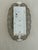1950s Wall Lighting: Vintage Mid- Century German Oval Art Glass Wall Sconce For Sale - Image 5 of 5