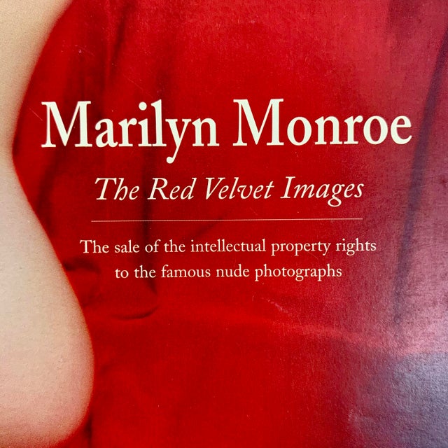 Butterfields Auction Catalogue, Marilyn Monroe, the Red Velvet Images