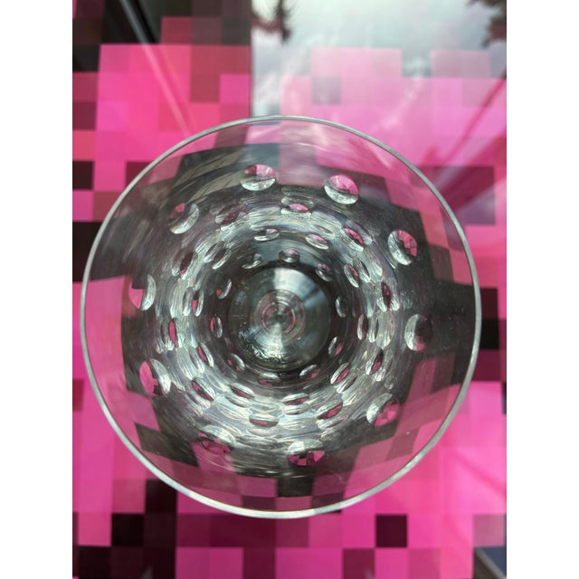 Contemporary 1990s Saint Louis Crystal Water Glass For Sale - Image 3 of 6