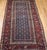 19th Century Persian Kurdish Gallery Rug, Hand-Knotted Wool, Allover Paisley Design, Navy & Red, 5x9 For Sale - Image 11 of 18