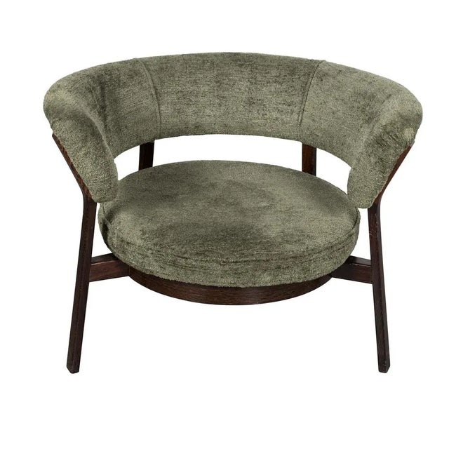 Wood P28 Armchair by Eugenio Gerli, 1950s For Sale - Image 7 of 7