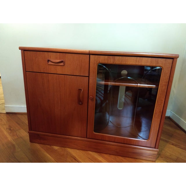 Vintage G Plan Danish Modern Style Audio Component Cabinet Chairish