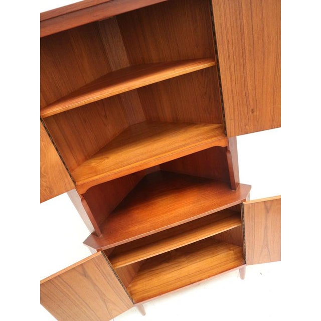 Vintage Danish Corner Cabinet, 1960s For Sale - Image 6 of 9
