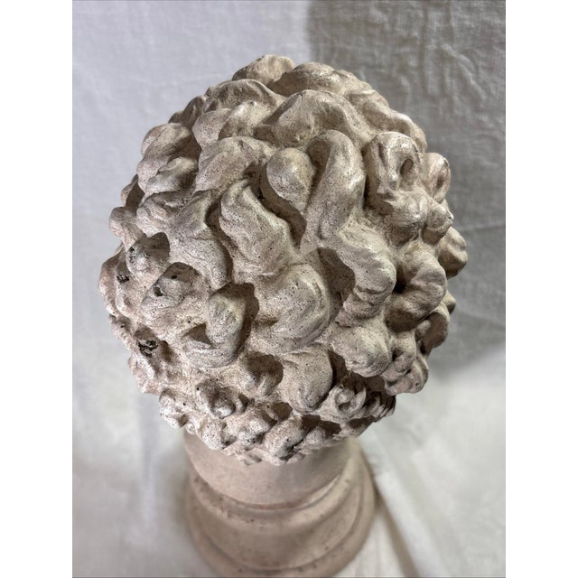 Ceramic Vintage 16” 1984 Austin Productions Bust of Michelangelo's David Sculpture For Sale - Image 7 of 12