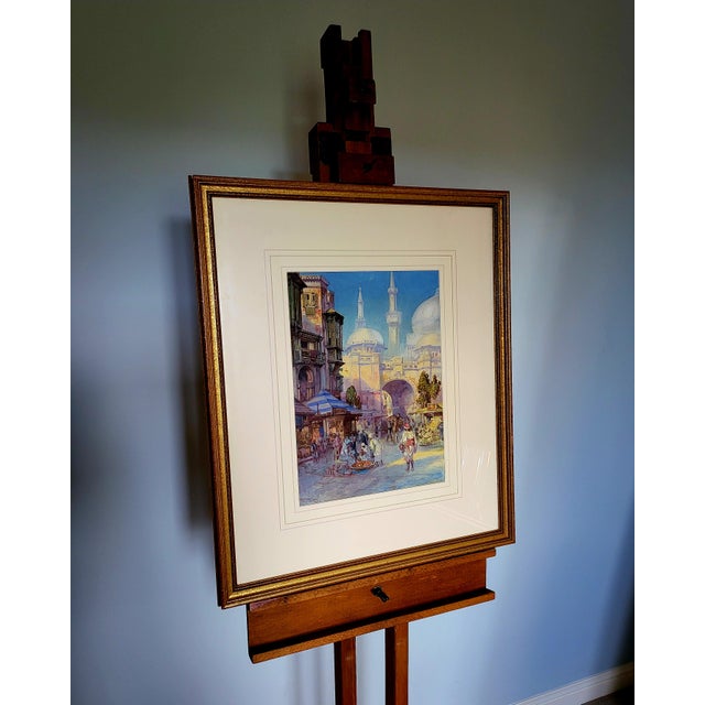 A beautifully preserved and luminous watercolour dated 1927 by Raphael Jones now available for sale. This atmospheric work...