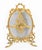 Antique French Rococo Revival Brass Fire Screen, 1800s For Sale - Image 11 of 13