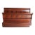 Ethan Allen 18th Century Mahogany King Sleigh Bed For Sale