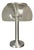 Large Mid-Century Modern Space Age Glass Mushroom Table Lamp from Temde Leuchten, 1960s For Sale