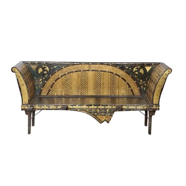 Antique "Mogul" Ox Cart Bench For Sale