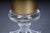 Hollywood Regency Style Acrylic Gold Goblet Vase For Sale - Image 4 of 11