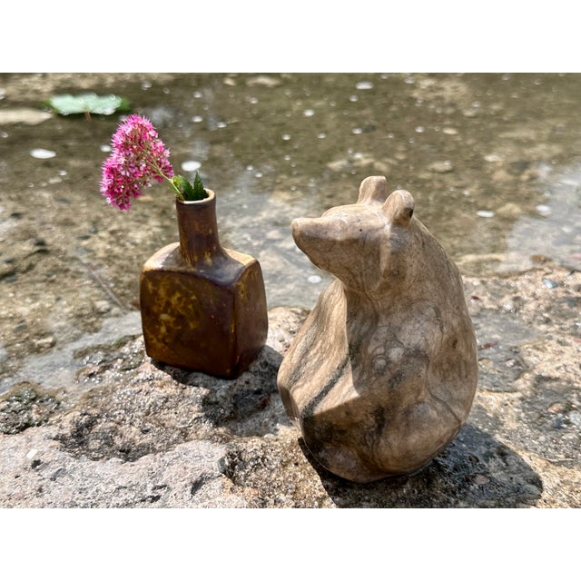 Free-Form Ceramic Art Vase in Earth Tones from Mobach-Keramik, Netherlands, 1960s For Sale - Image 12 of 18