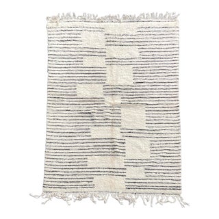 Modern Moroccan Beni Ourain Rug For Sale