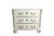 Mid-Century Louis XVI French White Chest of Drawers in Elm & Bronze, 1960s For Sale - Image 3 of 15