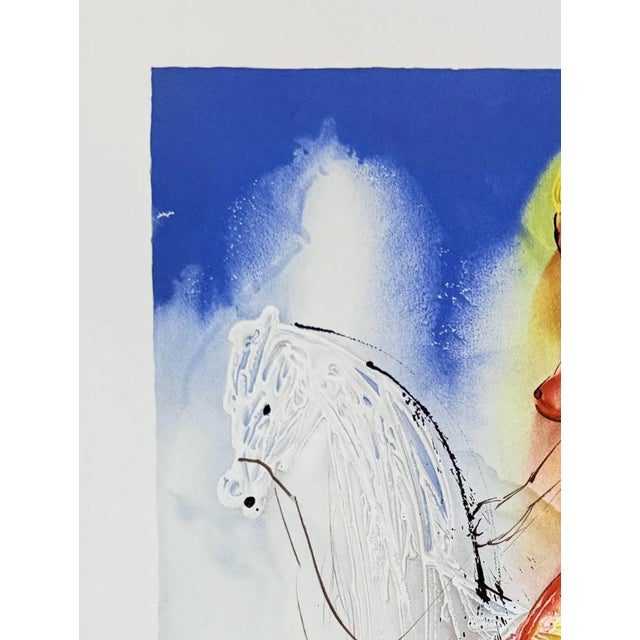 Salvador Dali, Lady Godiva, 1970, Lithograph For Sale - Image 4 of 10