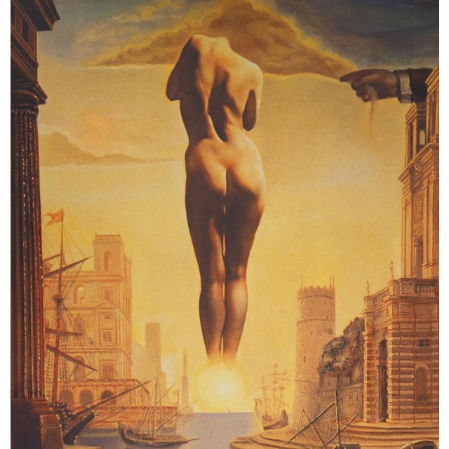 After Salvador Dali, Hand Removing the Golden Fleece, Signed Print For Sale - Image 4 of 10