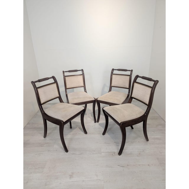 Empire Style Chair, 1975 For Sale - Image 4 of 16
