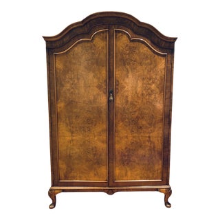 Early 20th Century Walnut Armoire For Sale