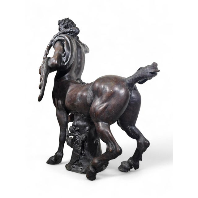 Metal Monumental Young Centaur in Bronze, 1900 For Sale - Image 7 of 18