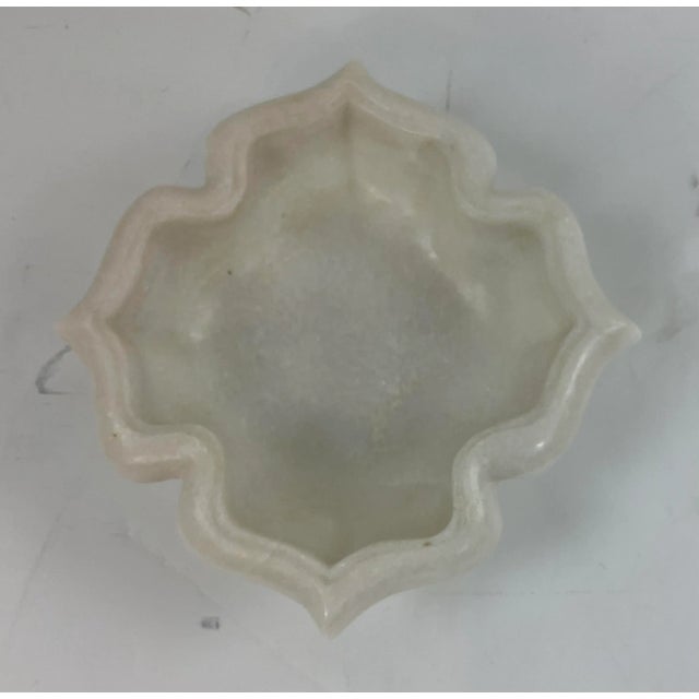 Original retail $20, stylish Made Goods Modern Small White Marble Bowl, showroom floor sample