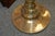 Vintage Pair Tall Brass Floor Candle Stands Holders Candlesticks For Sale - Image 9 of 15
