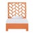 Silas Platform Bed Twin Extra Long - Orange For Sale - Image 12 of 12