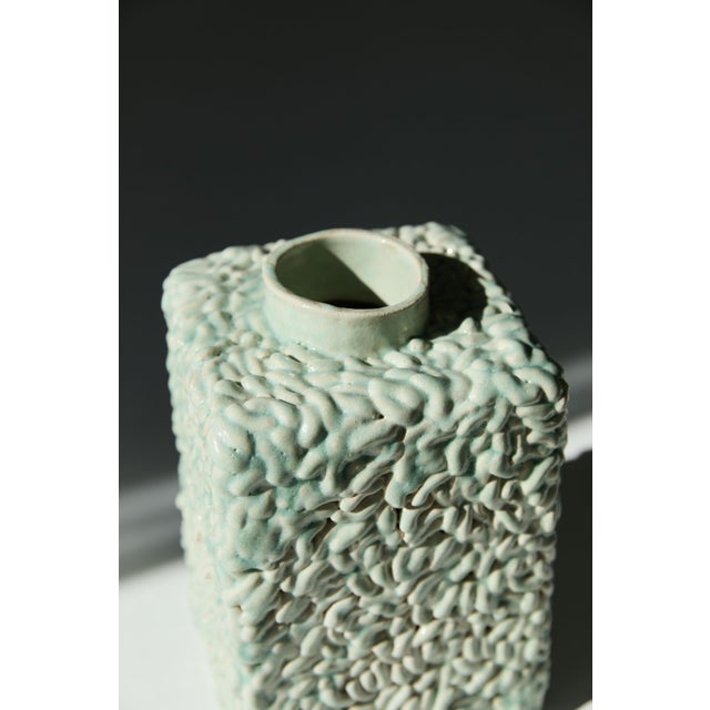 Contemporary Medium Sky Molecules Vase by Lentiez For Sale - Image 3 of 6