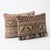 Mid-Century Modern Faded Anatolian Rug Pillow Cover 16'' X 24'' - Set of Two For Sale - Image 3 of 4