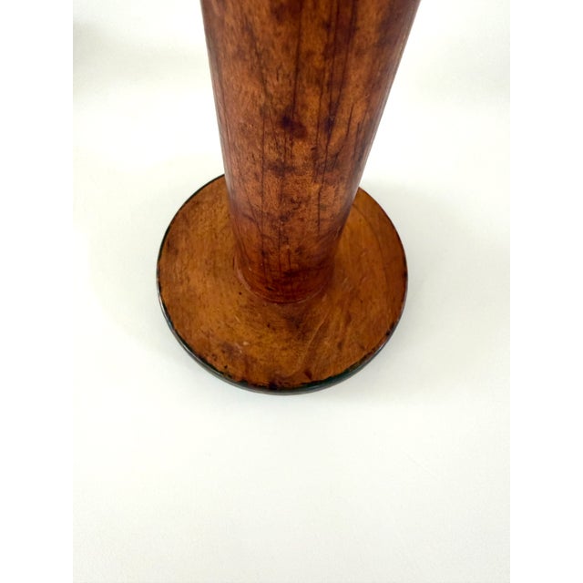 Antique Wood Spools, Set 3 For Sale - Image 11 of 12