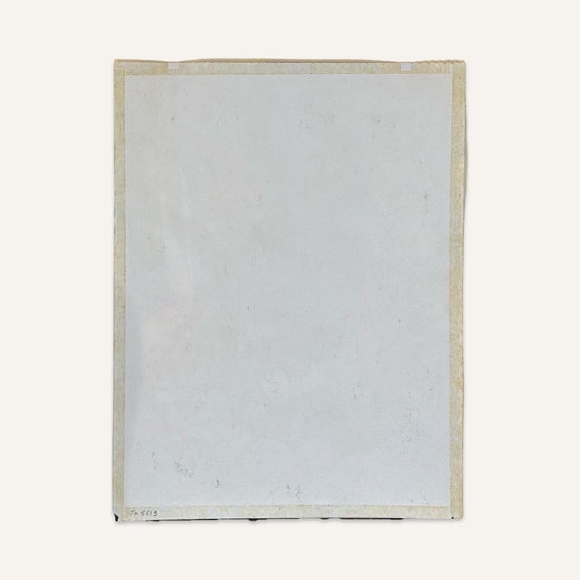 William C Grauer, 1895-1985, Untitled (Mexican Man With a Cane) Ink and Watercolor on Paper 1940s For Sale - Image 4 of 4