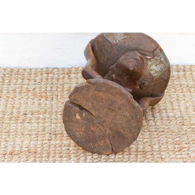 Antique African Luba Sculpture Stool For Sale - Image 10 of 11