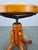 Brown Bentwood Swivel Piano Stool from Thonet, Former Czechoslovakia, 1930s For Sale - Image 8 of 12