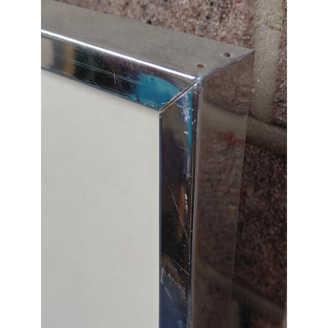 Framed J. Akston "Blind Result of Chance Set in Motion Ii" Enamel on Paper For Sale - Image 9 of 10