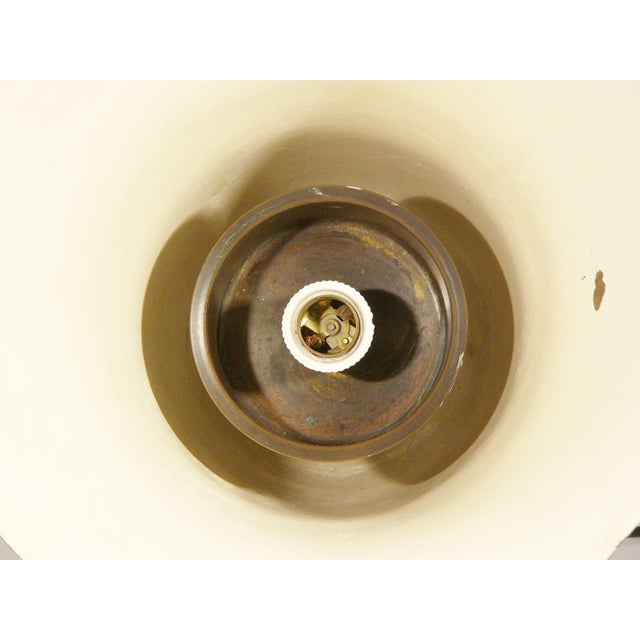 Italian Rationalist Brass Luminator Table Lamp, 1930s For Sale - Image 6 of 9