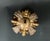18th Century Baroque Iberian Religious Crown in Carved Gilt and Silvered Wood For Sale - Image 4 of 7